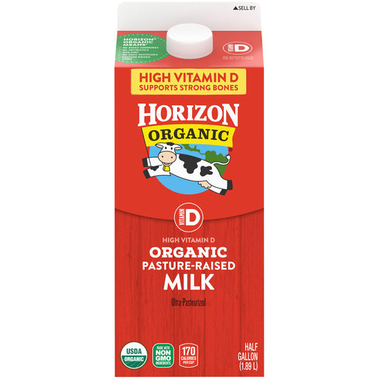 Horizon Organic Vitamin D Milk / Half Gallon