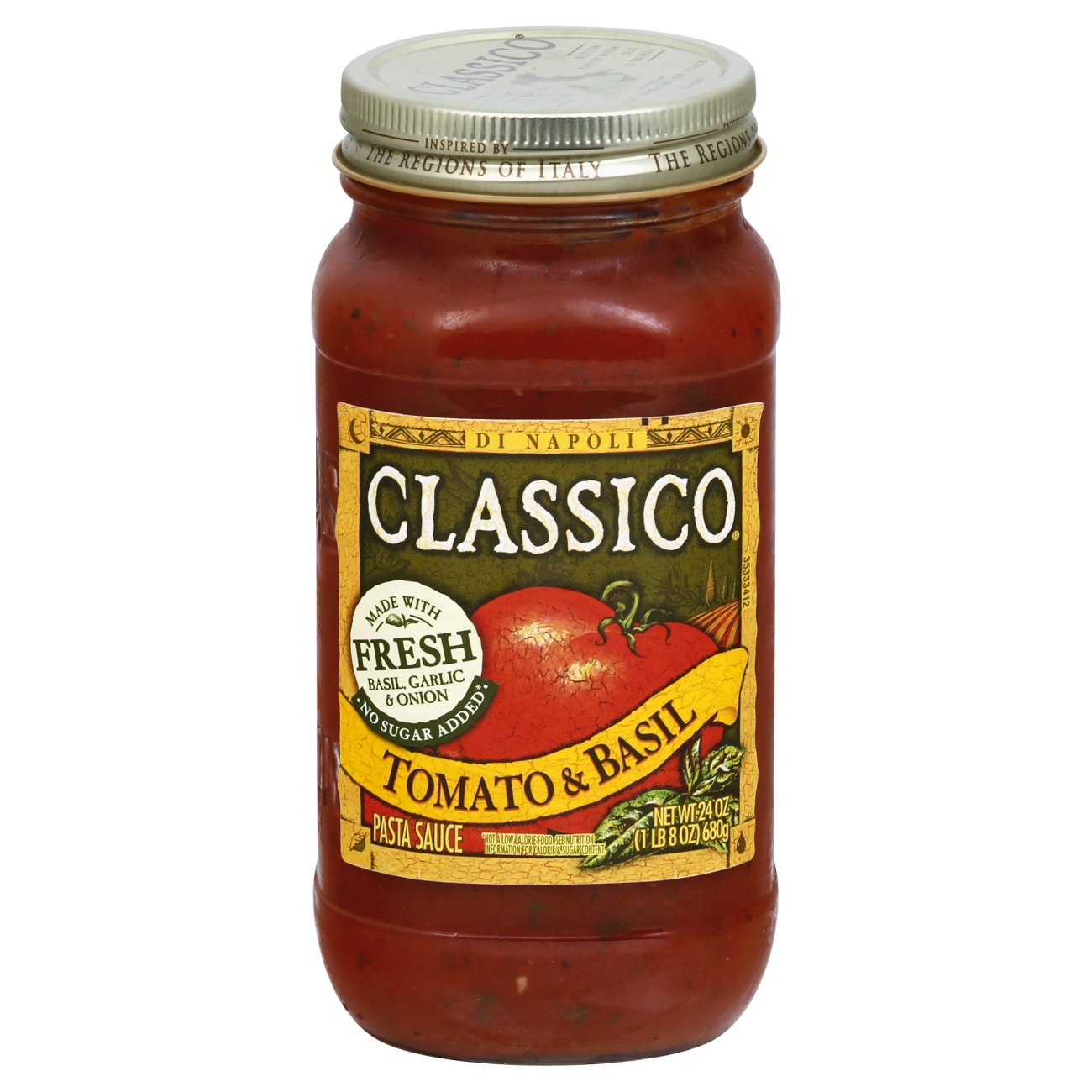 Classico Tomato & Basil Pasta Sauce (24 oz)
