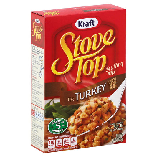 Stove Top Turkey Stuffing, 6 Ounce