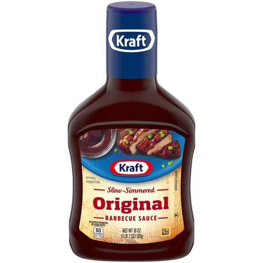 Kraft Slow-Simmered Original Barbecue Sauce & Dip / 18 Oz