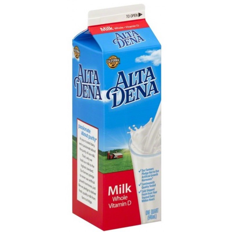 Alta Dena Whole Milk /1 Quart