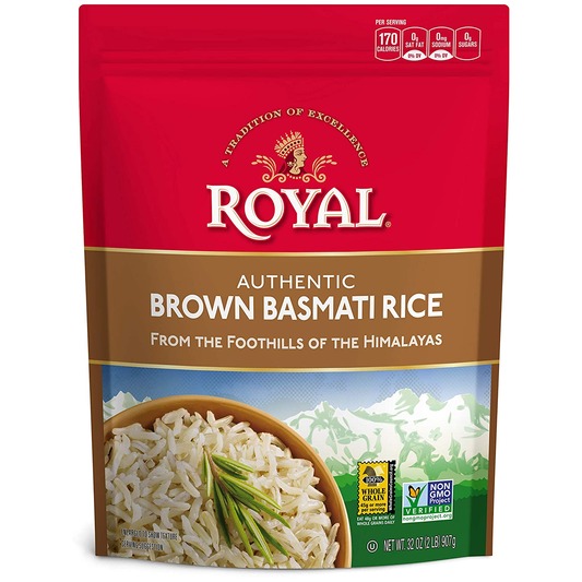 Royal Brown Basmati Rice, 32 oz.