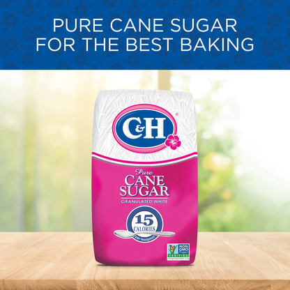 C&H Premium Pure Cane Granulated Sugar, 4 lb