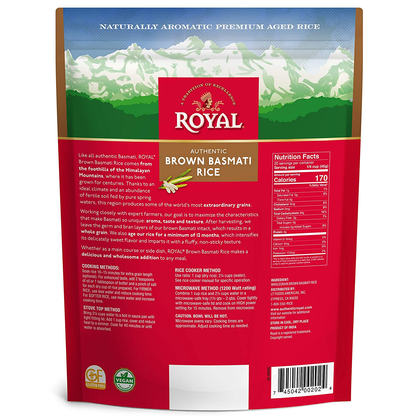 Royal Brown Basmati Rice, 32 oz.
