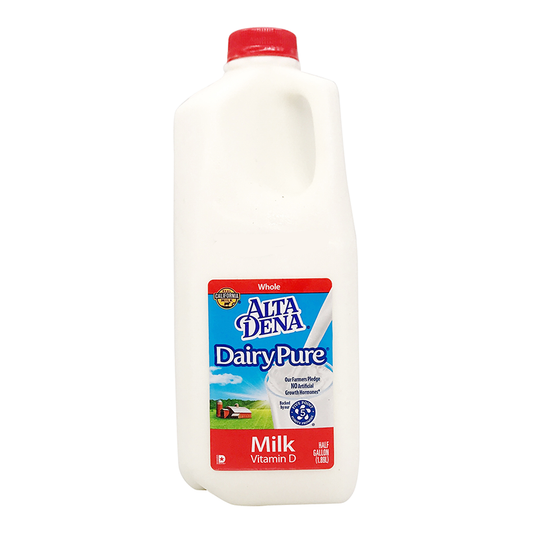 Alta Dena Whole Milk / Half Gallon