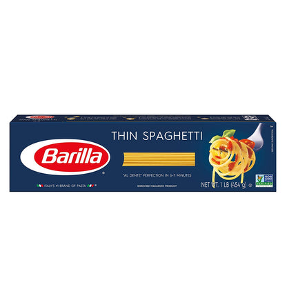 Barilla Thin Spaghetti Pasta (1 Lb)